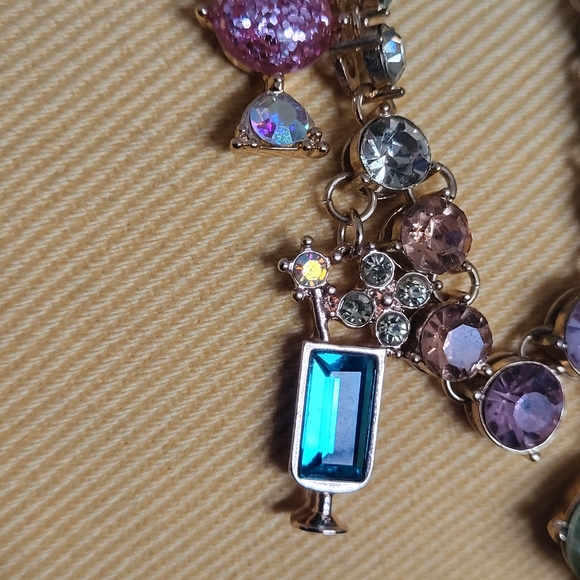 Betsey Johnson  Candy Charm Statement Necklace - Picture 6 of 7